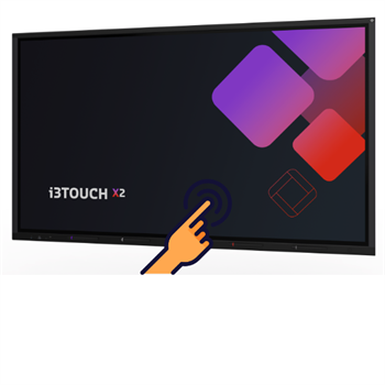 i3 X2 65" interaktiv touchskærm med Android 13 - 4K